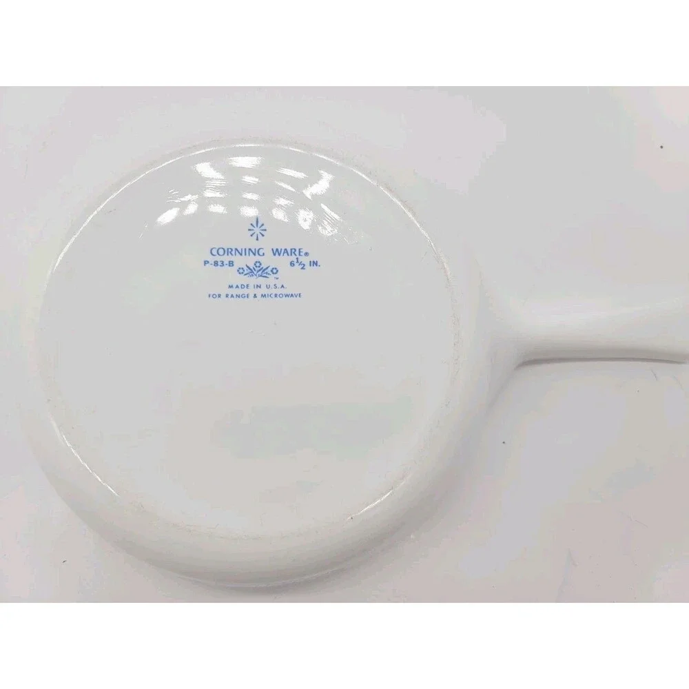 Corning Ware Blue Cornflower Frying Pan Skillet 6.5